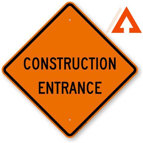 construction-entrance-sign,Construction Entrance Sign,