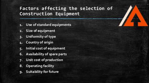 construction-equipment-appraisal,Factors Affecting Construction Equipment Appraisal,